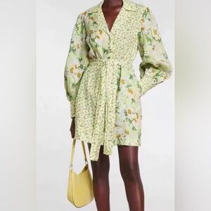 Alemais Paradiso Mini Shirt Dress